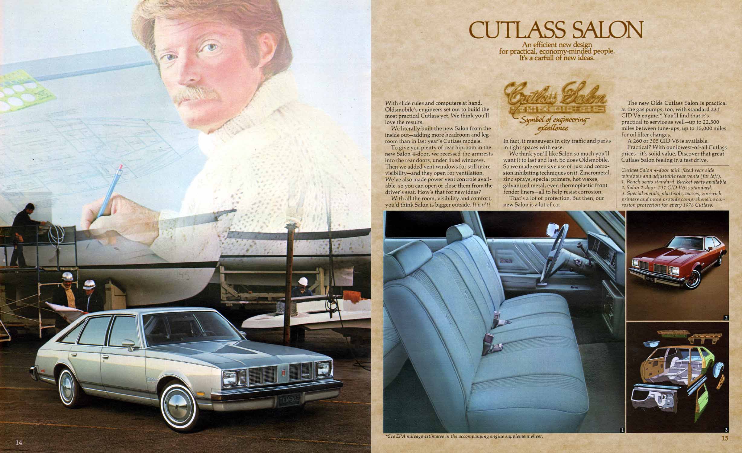 1978 Oldsmobile Mid-Size And Compact Brochure Page 1